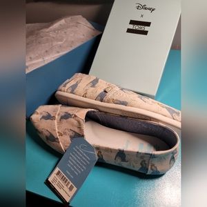 LIMITED EDITION Disney Toms CLASSIC Pink Sleeping Beauty Printed Canvas Size 11